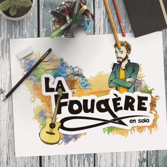 Logo pour "la Fougère" - musicien Logo pour "la Fougère" - musicien