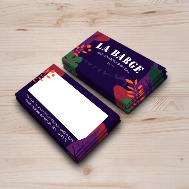 La Barge - Carte de visite La Barge - Carte de visite