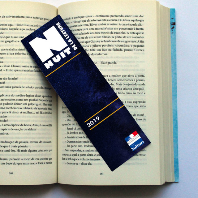 Nuit de la lecture - Marque page Nuit de la lecture - Marque page