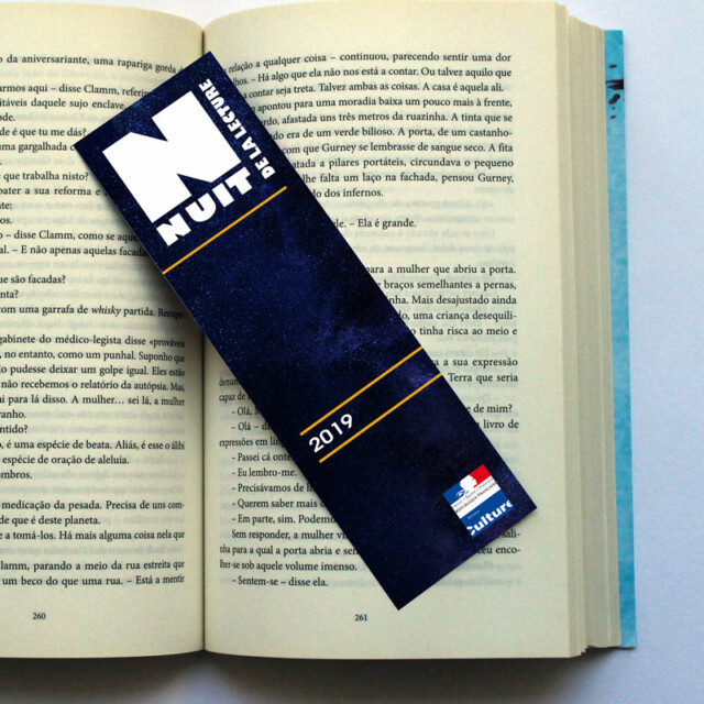 Nuit de la lecture - Marque page Nuit de la lecture - Marque page